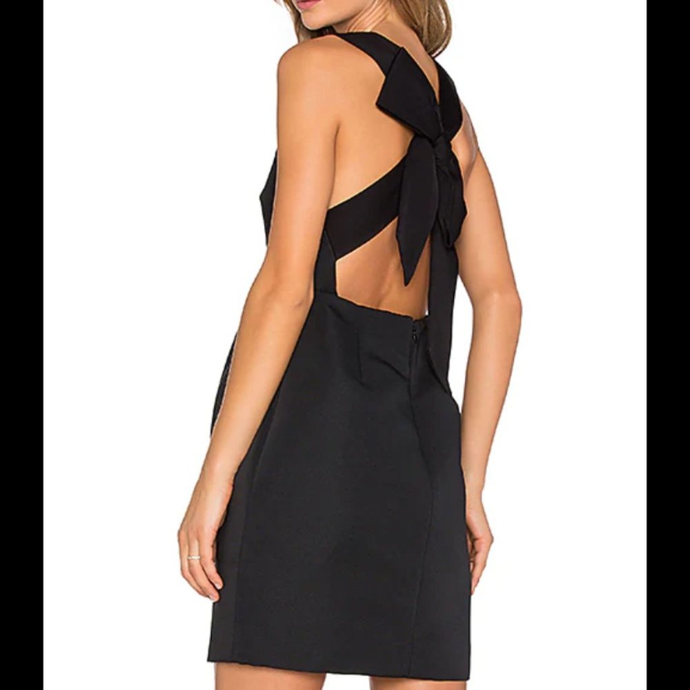 Kate Spade Bow Back Black Dress